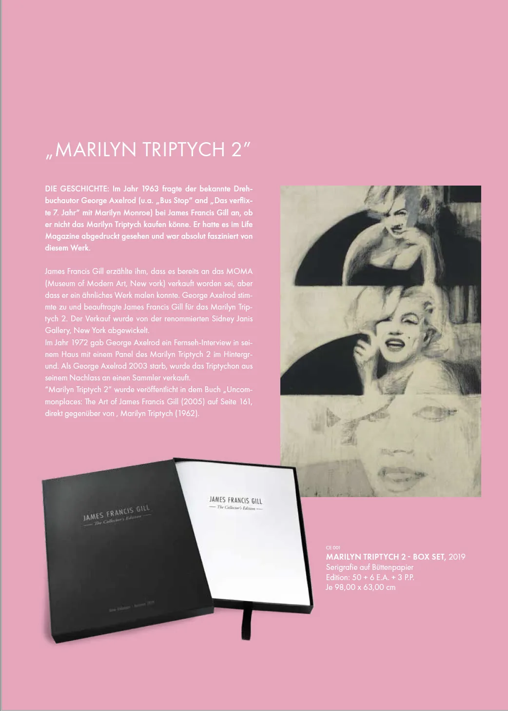 James Francis Gill | Only Marilyn | Ausstellungskatalog – Bild 4