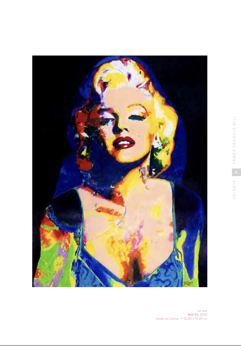 James Francis Gill | Only Marilyn | Ausstellungskatalog – Bild 6
