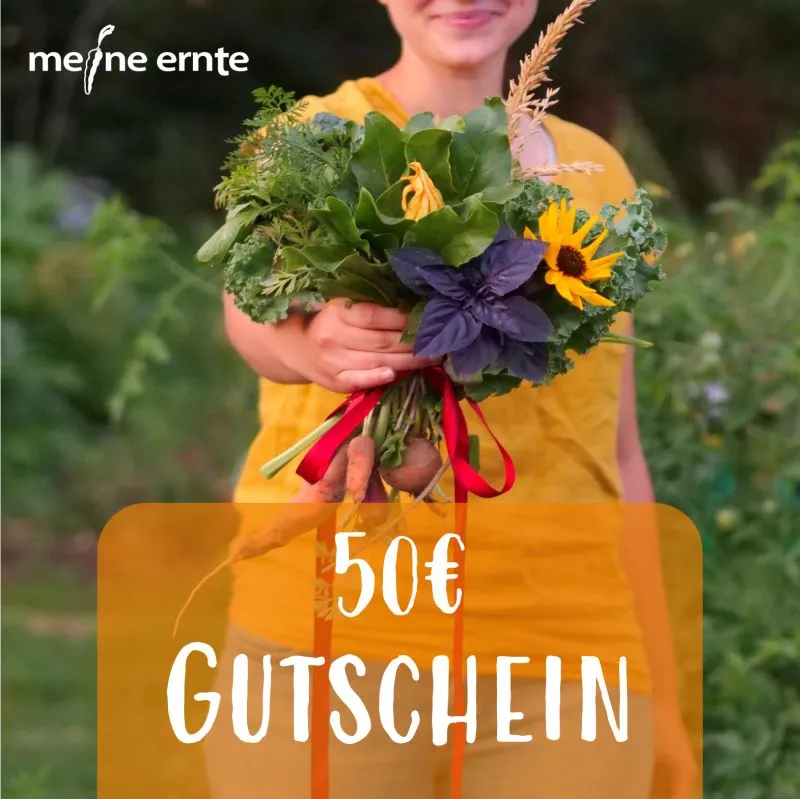 Geschenkgutschein meine ernte Shop 50€