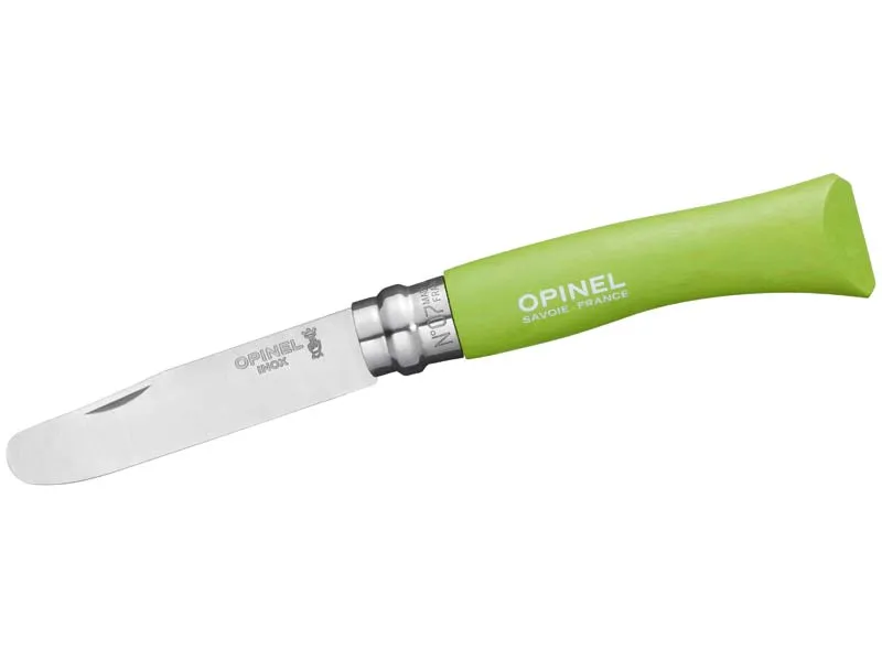 Kindermesser einklappbar Opinel №7, natur, rot oder grün A – Bild 3