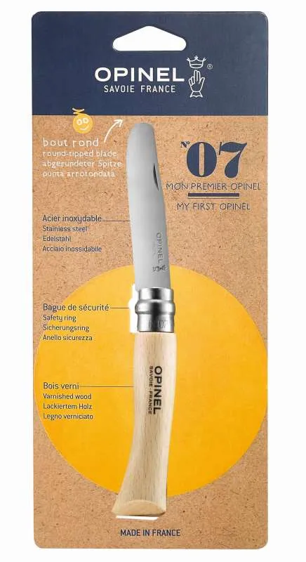 Kindermesser einklappbar Opinel №7, natur, rot oder grün A – Bild 4