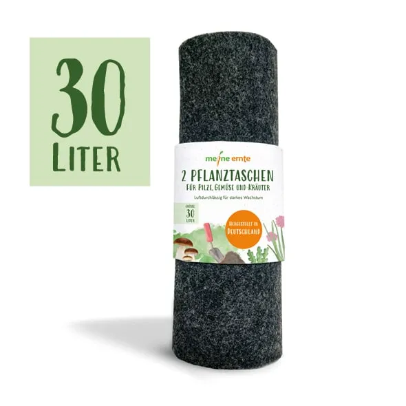 Pflanztaschen 2er-Set, 10, 20, 30 oder 40 Liter, Pflanzsack, Pflanzbeutel – Bild 8