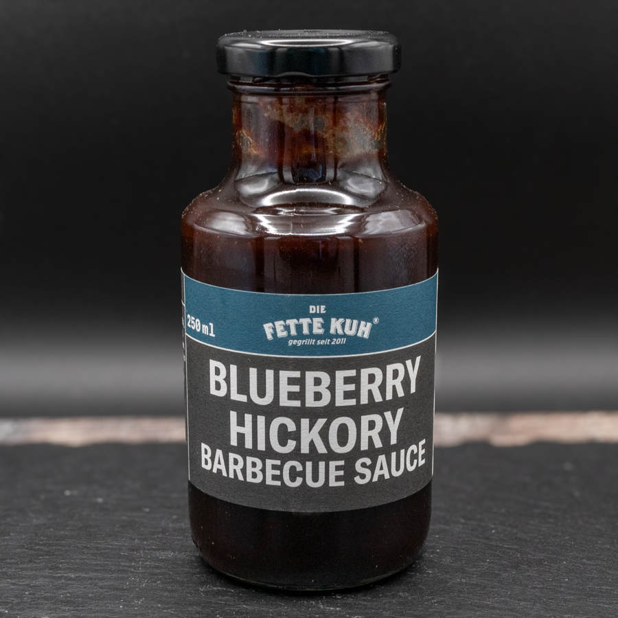 Blueberry Hickory Barbecue Sauce von die Fette Kuh 250ml – Bild 2